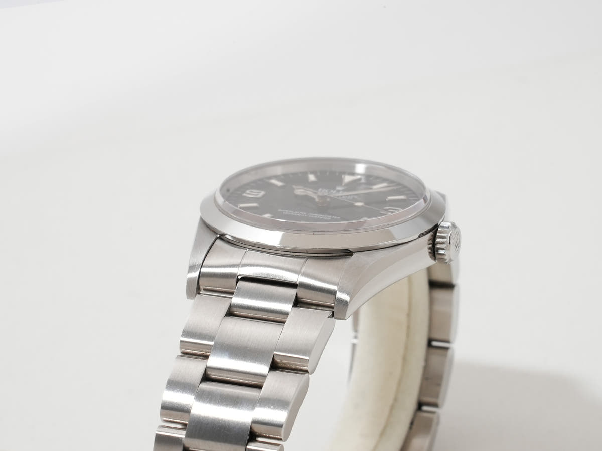 Rolex Explorer I Ref. 14270 Stainless Steel Black Dial Pre-owned t9u6x5xz