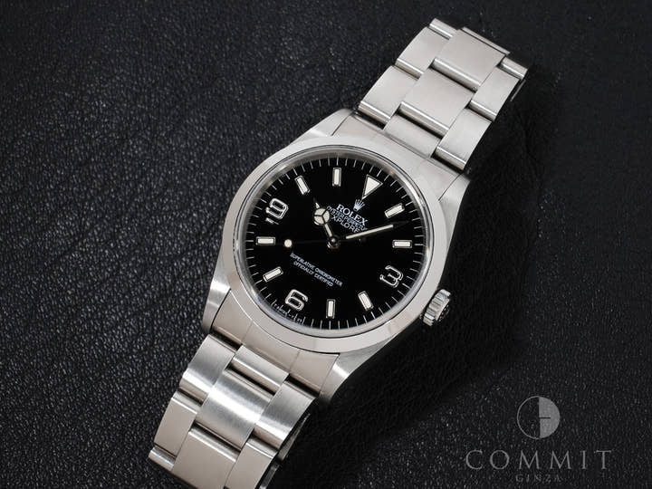 Rolex Explorer I Ref. 14270 Stainless Steel Black Dial