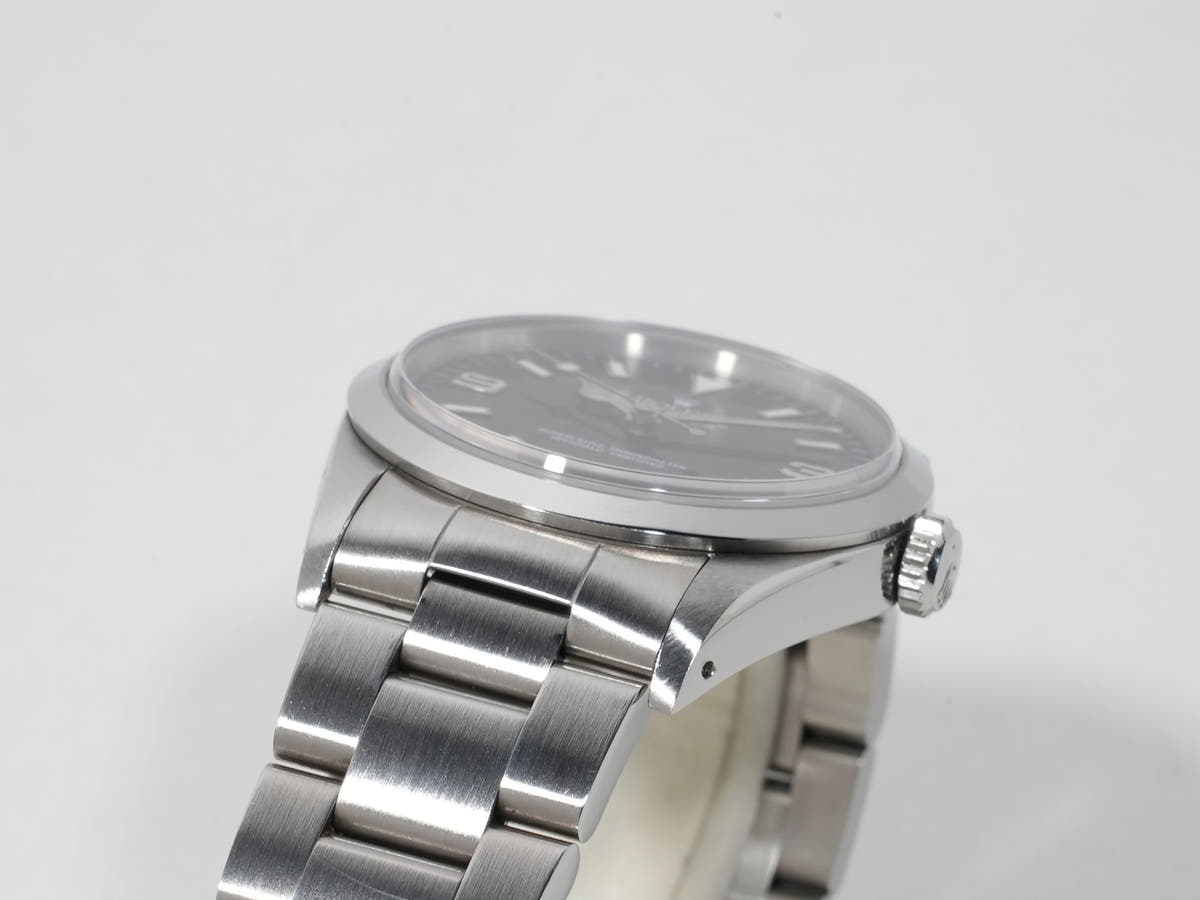 ロレックス エクスプローラーⅠ Ref.14270 SS ブラック文字盤 中古 trz6tgiy