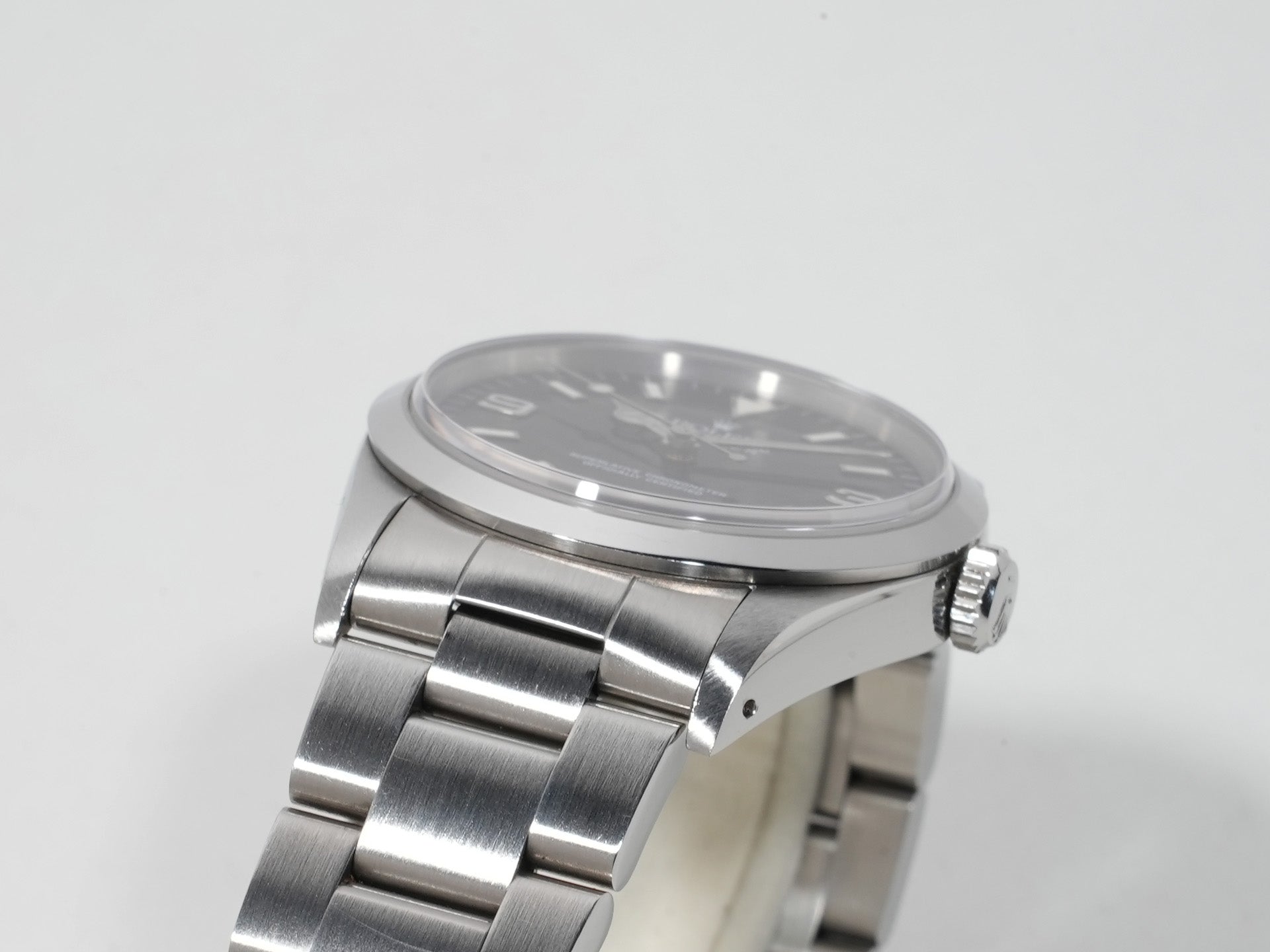 ロレックス エクスプローラーⅠ Ref.14270 SS ブラック文字盤 中古 trz6tgiy