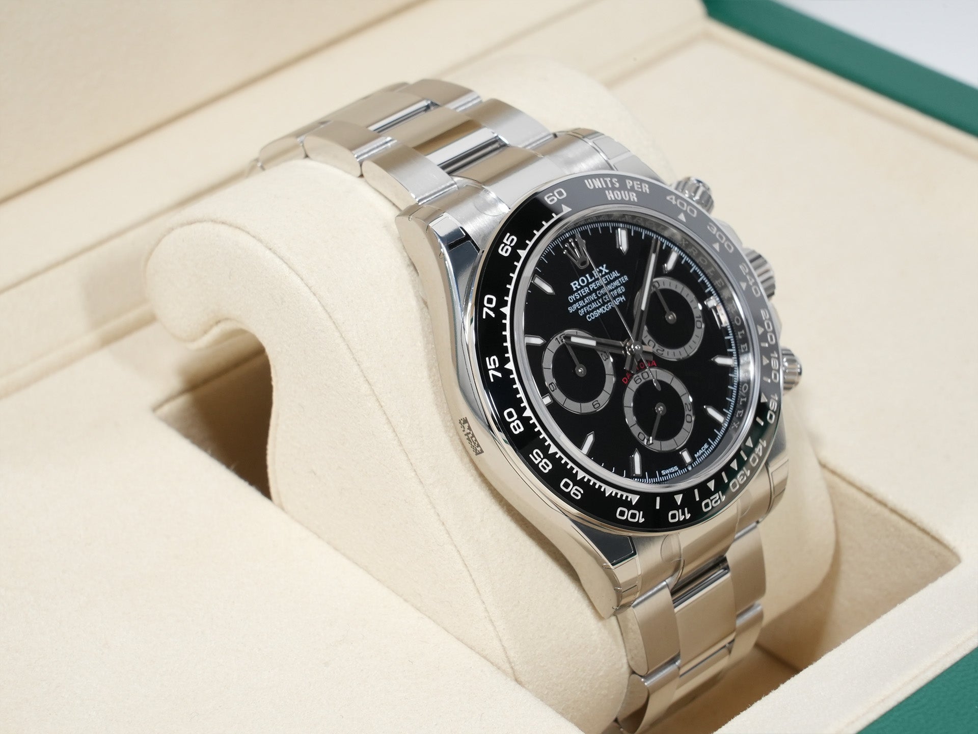 ロレックス デイトナ Ref.126500LN ステンレススチール ブラック文字盤