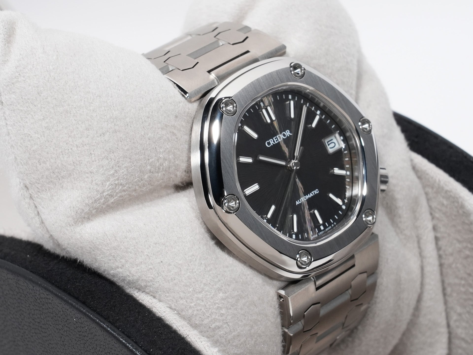 Seiko Credor Locomotive GCCR999 Black 3drxtj6k Excellent