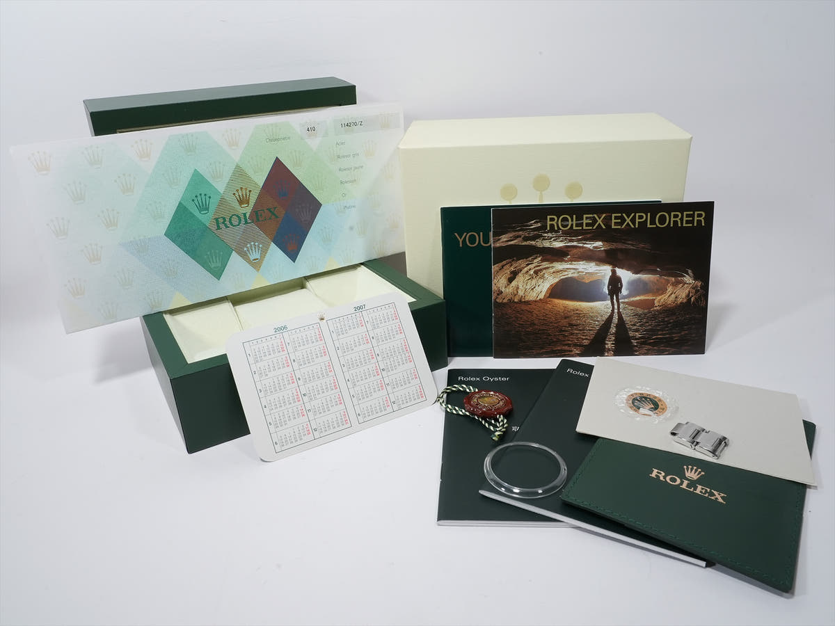 ロレックス エクスプローラーI Ref.114270 SS ブラック文字盤 中古 v7x7pm33