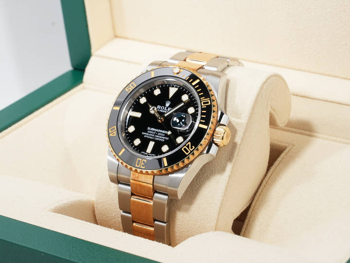 ロレックス サブマリーナー デイト Ref.116613LN ステンレススチール/イエローゴールド ブラック文字盤