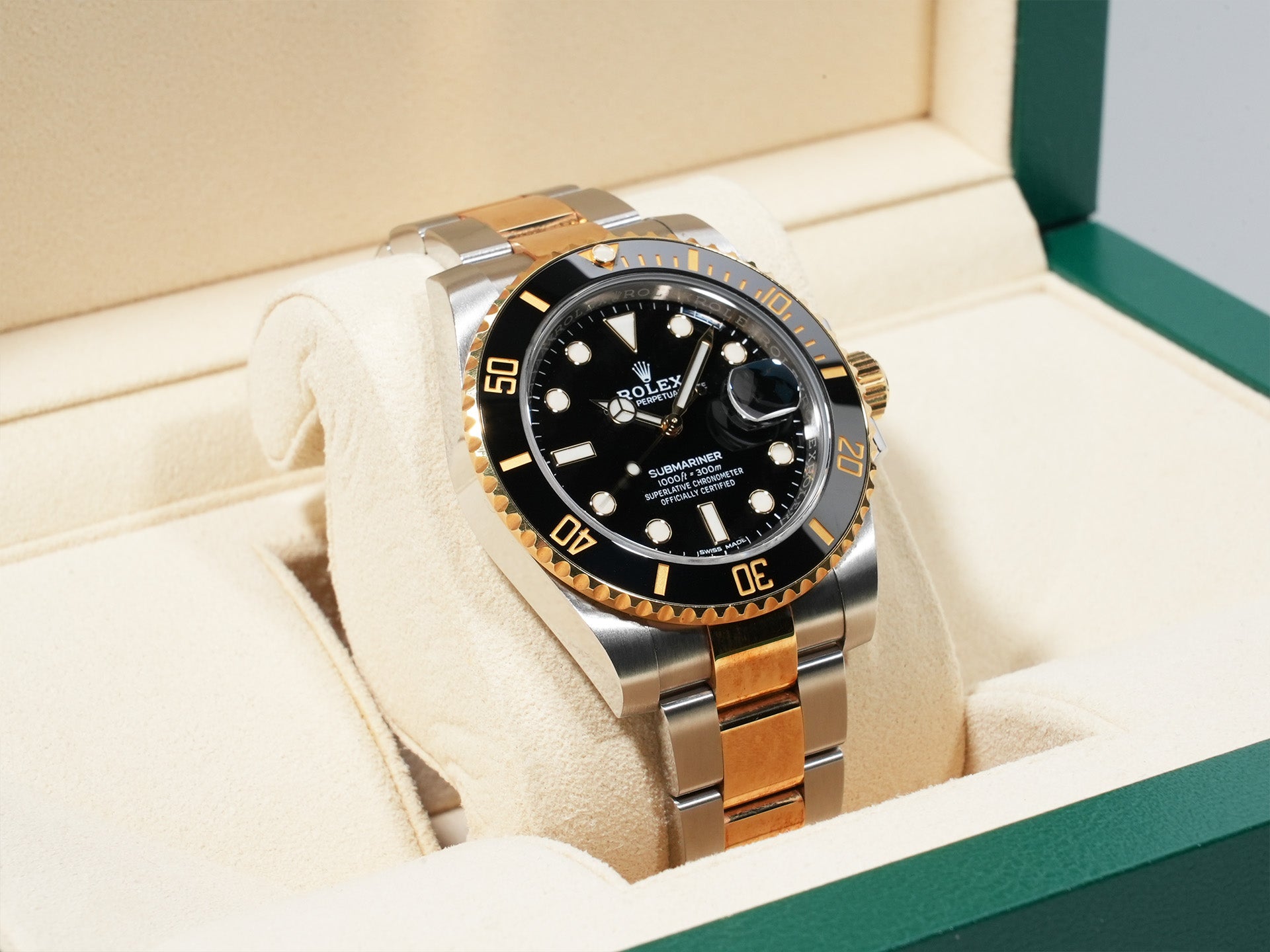 ロレックス サブマリーナー デイト Ref.116613LN ステンレススチール/イエローゴールド ブラック文字盤