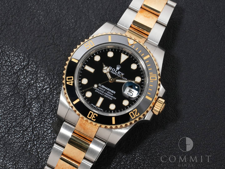 ロレックス サブマリーナー デイト Ref.116613LN ステンレススチール/イエローゴールド ブラック文字盤