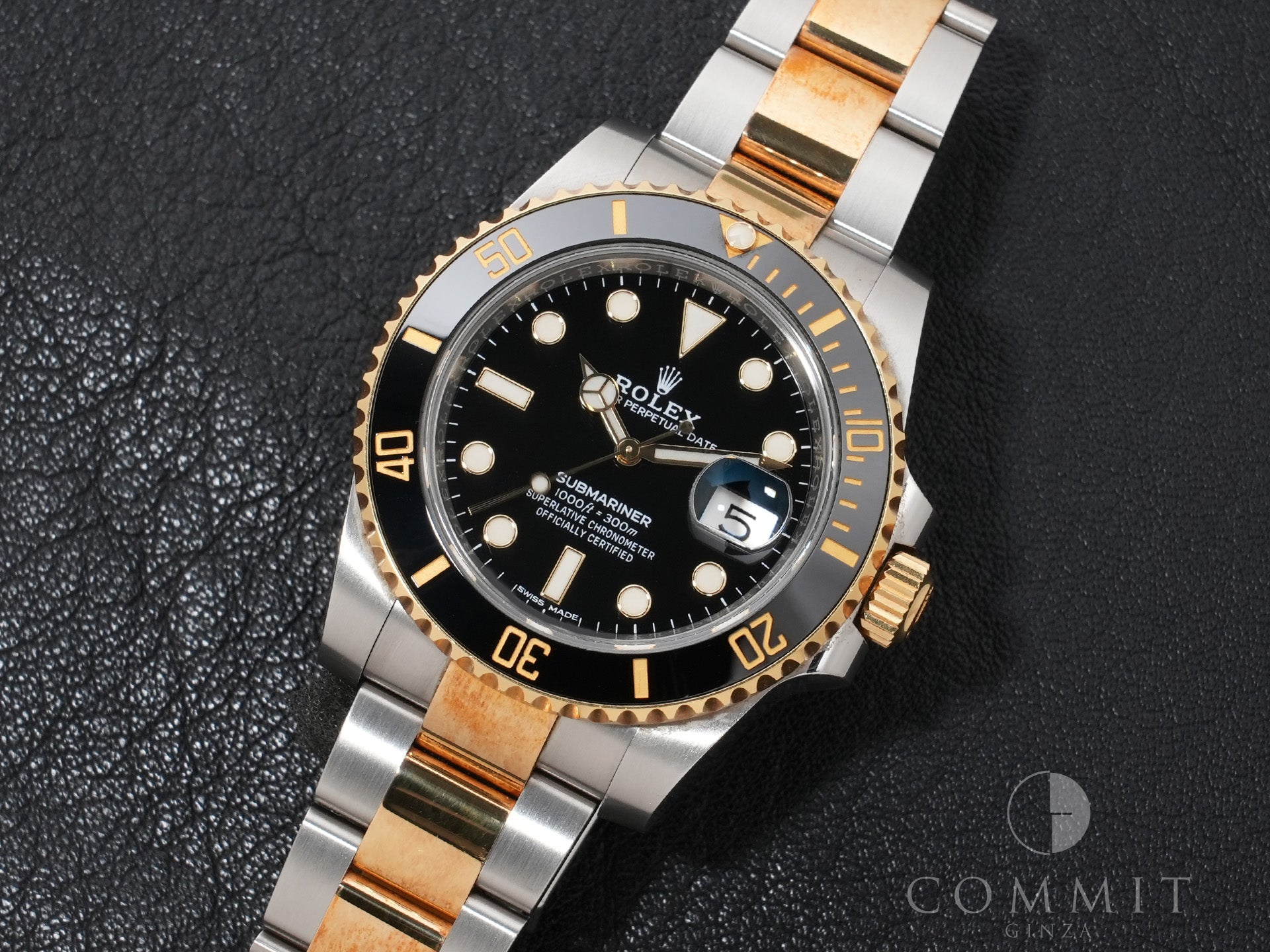 ロレックス サブマリーナー デイト Ref.116613LN ステンレススチール/イエローゴールド ブラック文字盤
