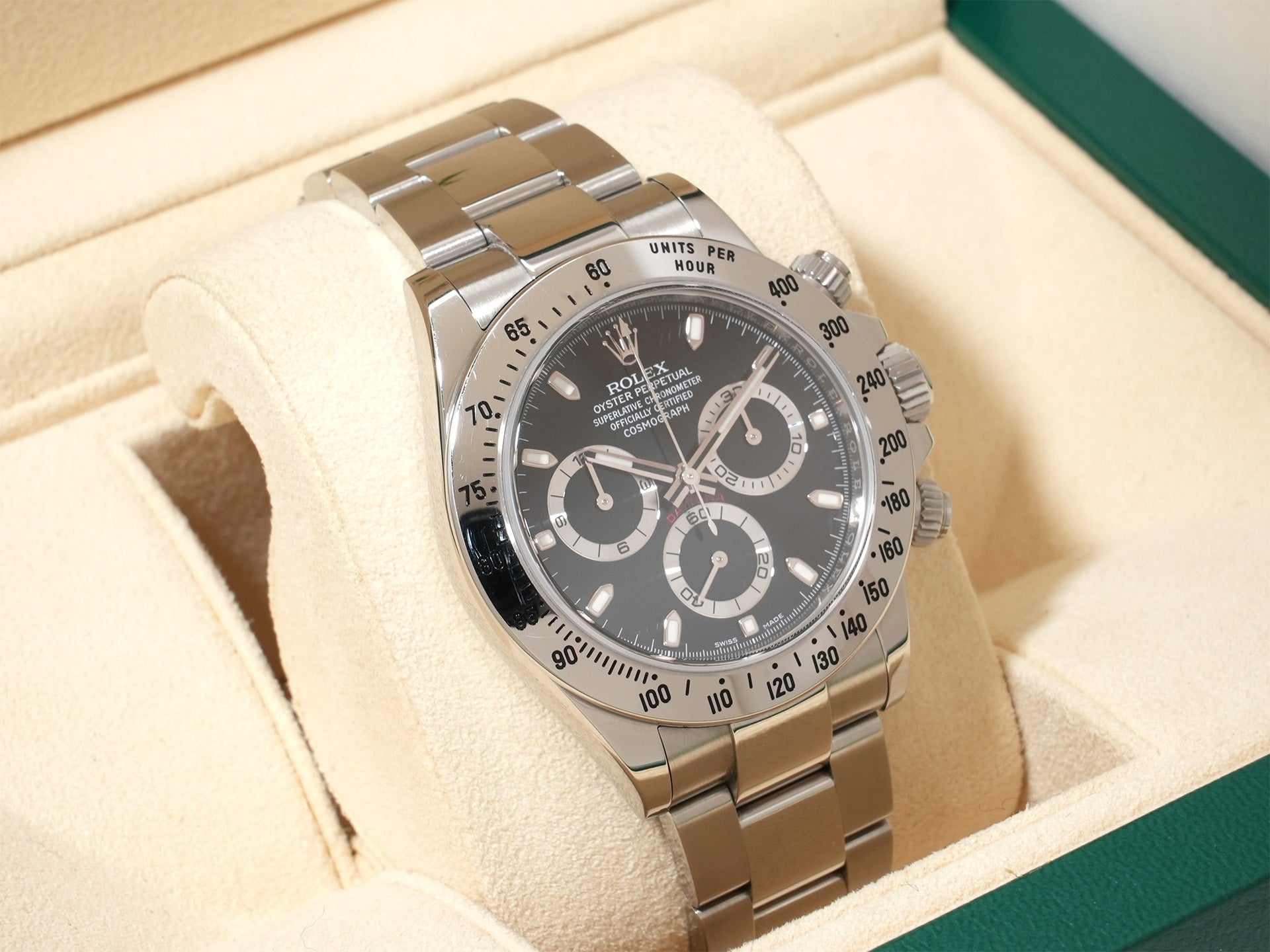 ロレックス デイトナ Ref.116520 SS ブラック文字盤 中古 akkktudi