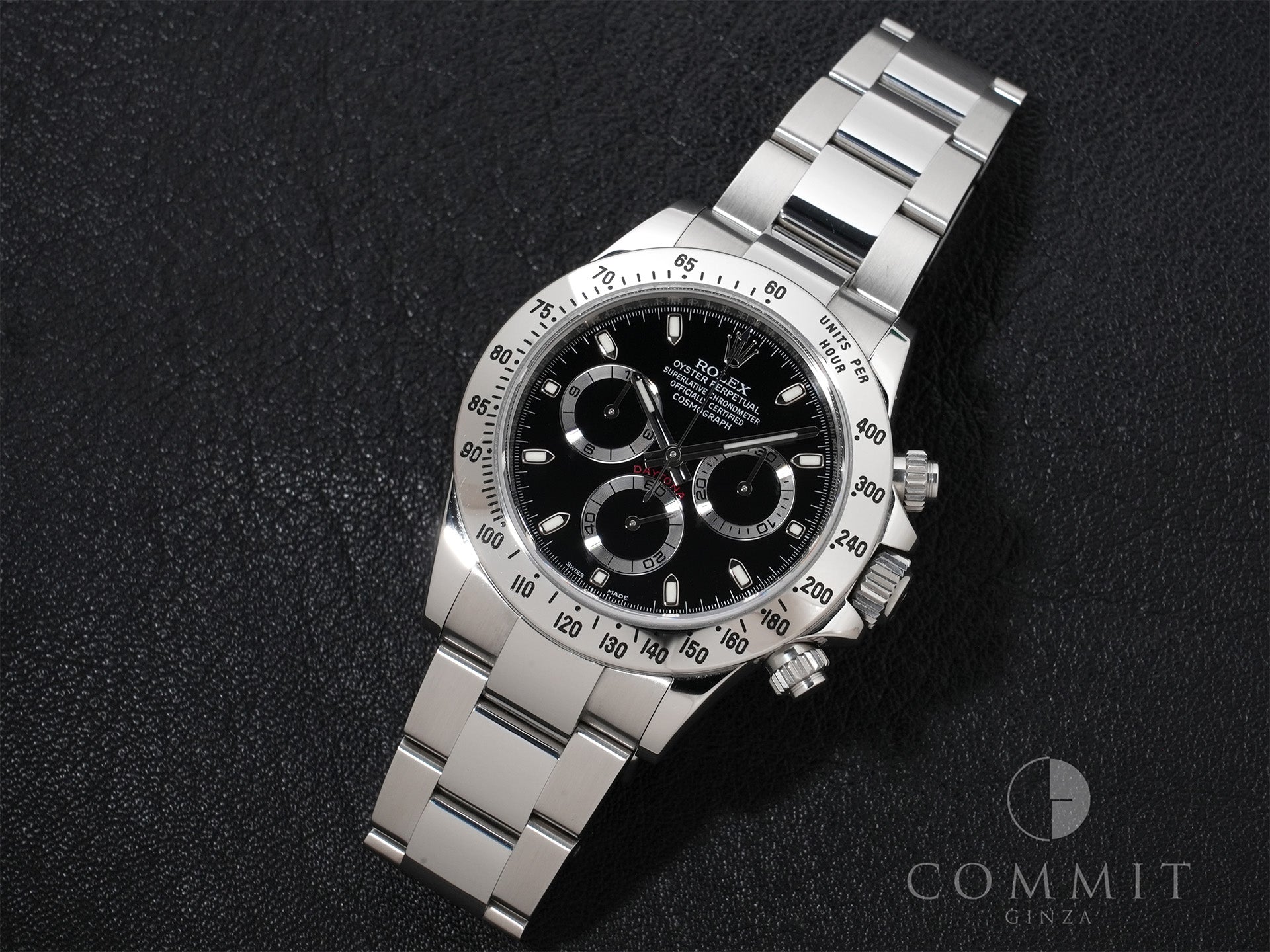 ロレックス デイトナ Ref.116520 SS ブラック文字盤 中古 akkktudi