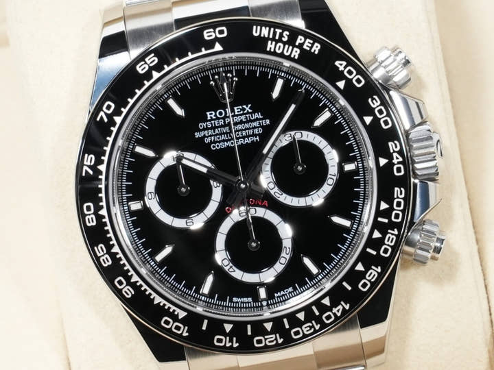ロレックス デイトナ Ref.126500LN ステンレススチール ブラック文字盤