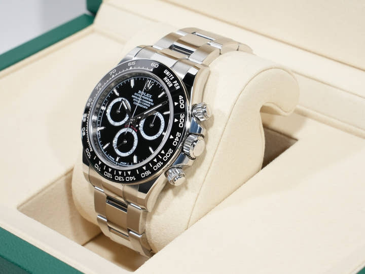 ロレックス デイトナ Ref.126500LN ステンレススチール ブラック文字盤