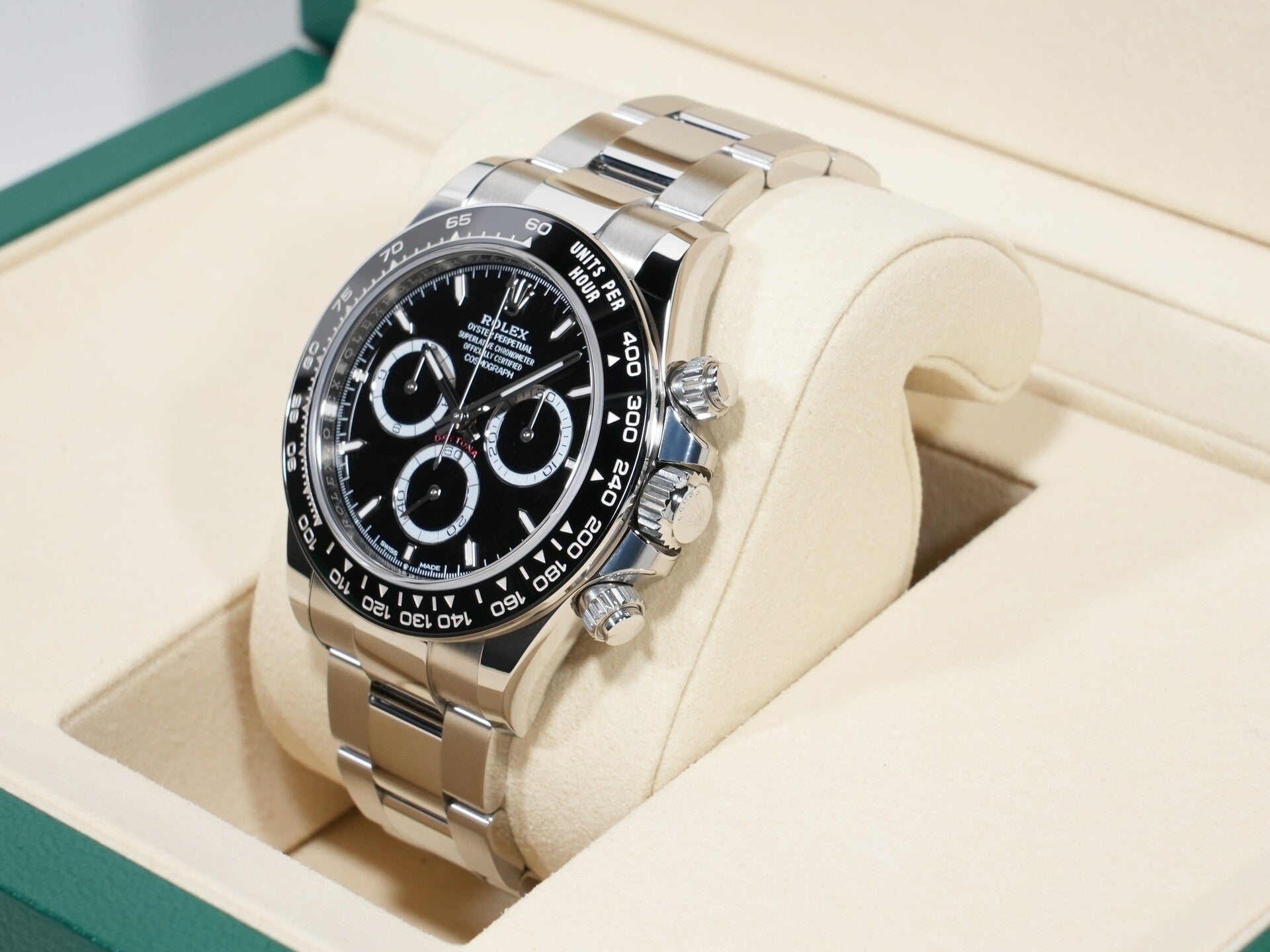 ロレックス デイトナ Ref.126500LN ステンレススチール ブラック文字盤