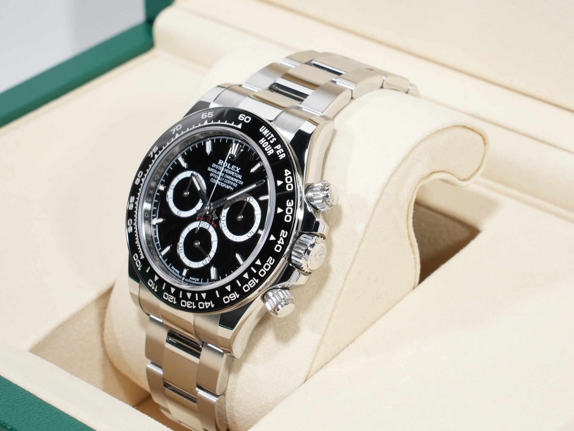 ロレックス デイトナ Ref.126500LN SS ブラック文字盤 未使用 pvff5i8t