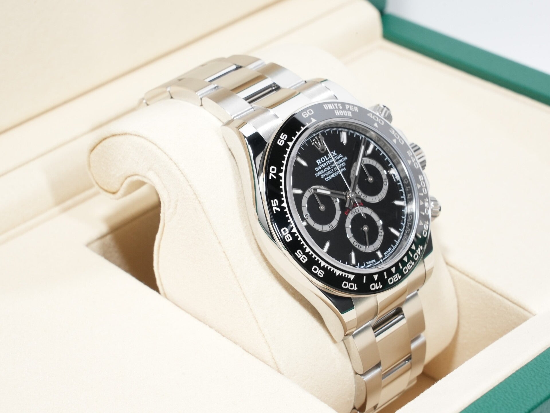 ロレックス デイトナ Ref.126500LN SS ブラック文字盤 未使用 pvff5i8t