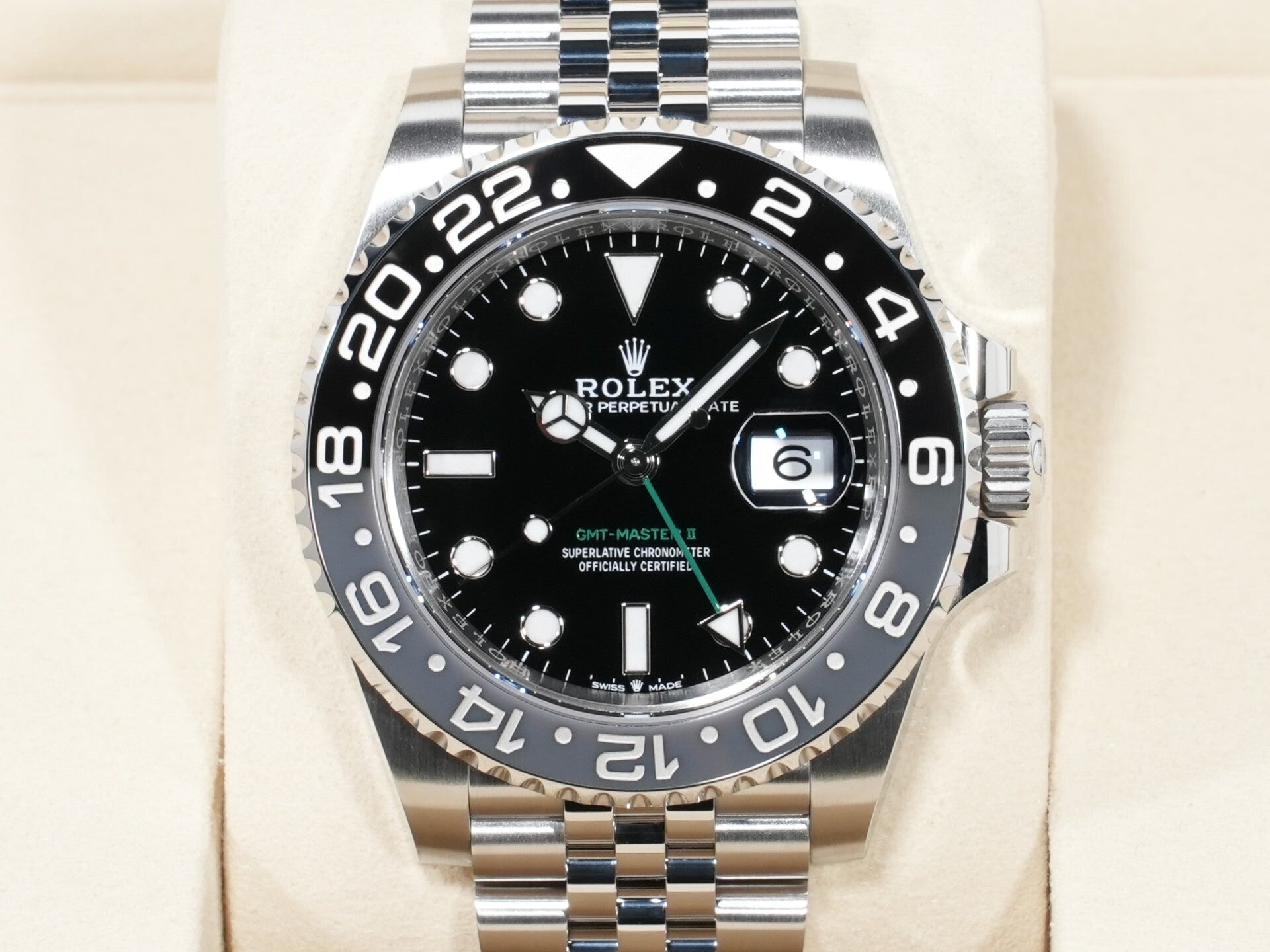 〇純正 ROLEX 2駒 14000 15200 67480 SS FZ8612 Rolex GMT-Master II 126710GRNR Black w3cqqpnk Unused ｜高級