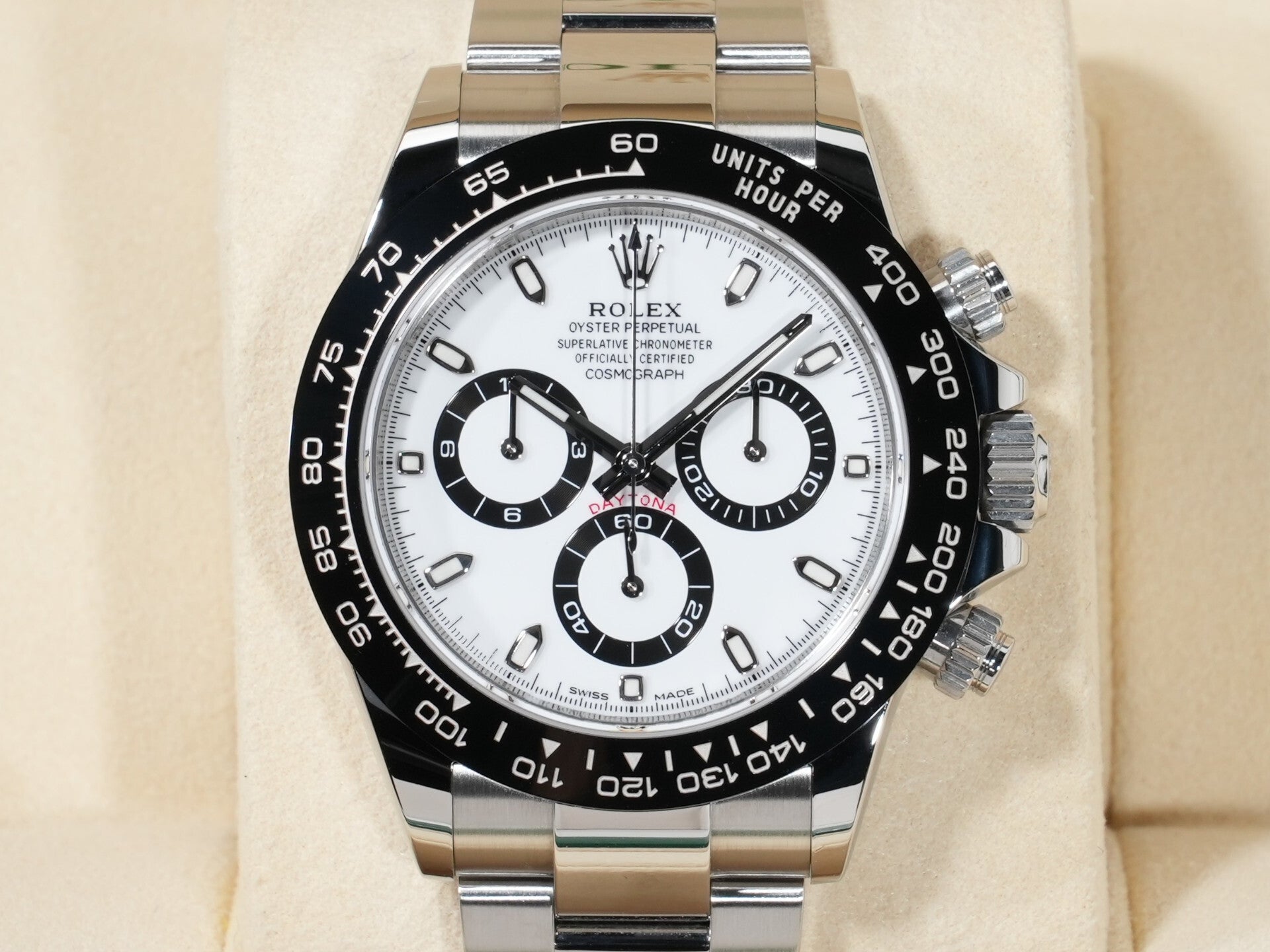 ロレックス デイトナ Ref.116500LN SS ホワイト文字盤 中古 e7uoccxn