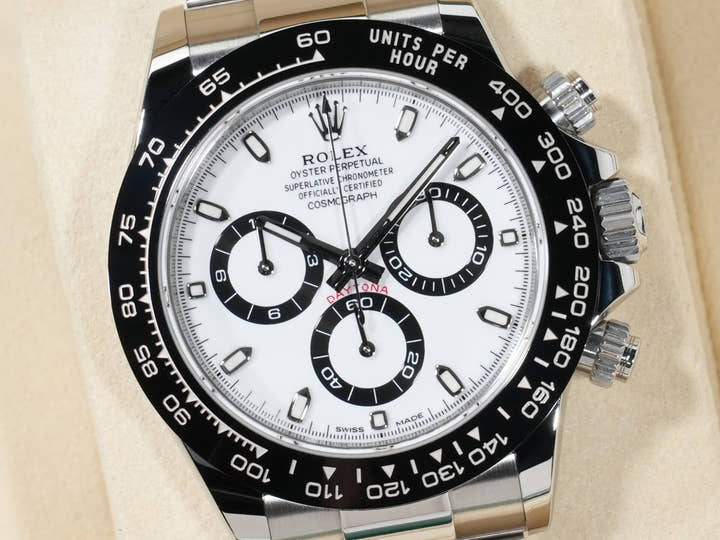 ロレックス デイトナ Ref.116500LN ステンレススチール ホワイト文字盤