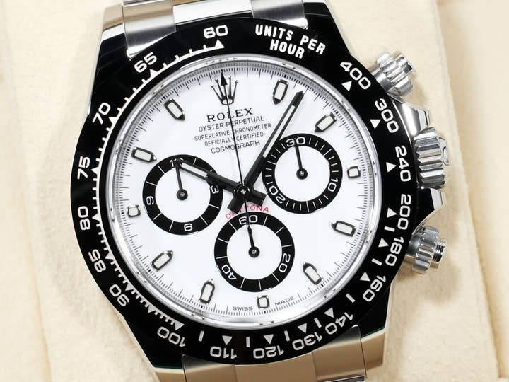 ロレックス デイトナ Ref.116500LN ステンレススチール ホワイト文字盤