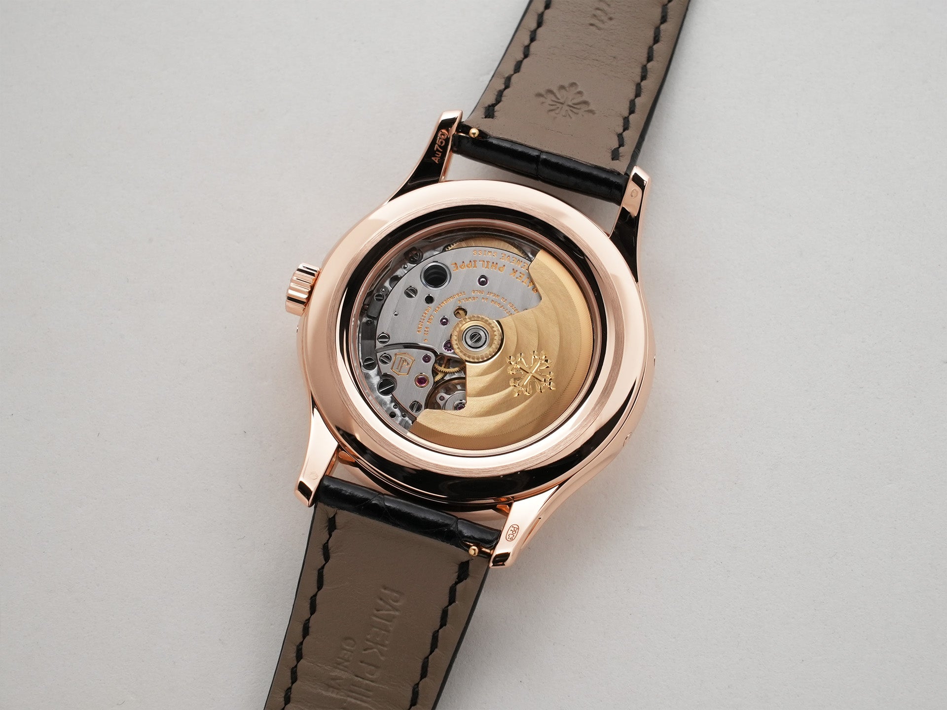 パテックフィリップ アニュアルカレンダー Ref.5205R-010 18KRG ブラック文字盤 美品 ndod6s6h
