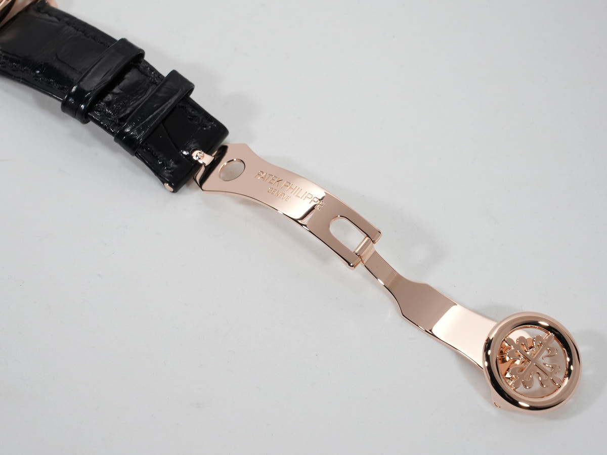 パテックフィリップ アニュアルカレンダー Ref.5205R-010 18KRG ブラック文字盤 美品 ndod6s6h