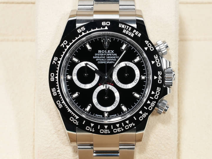 ロレックス デイトナ Ref.116500LN ステンレススチール ブラック文字盤