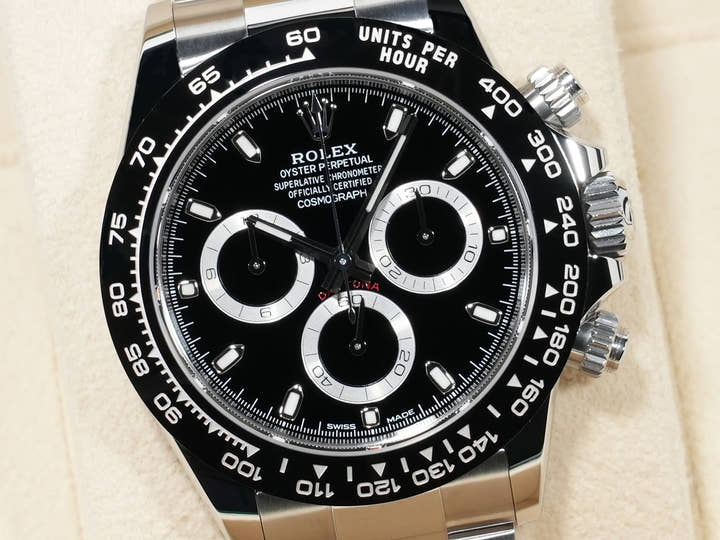ロレックス デイトナ Ref.116500LN ステンレススチール ブラック文字盤