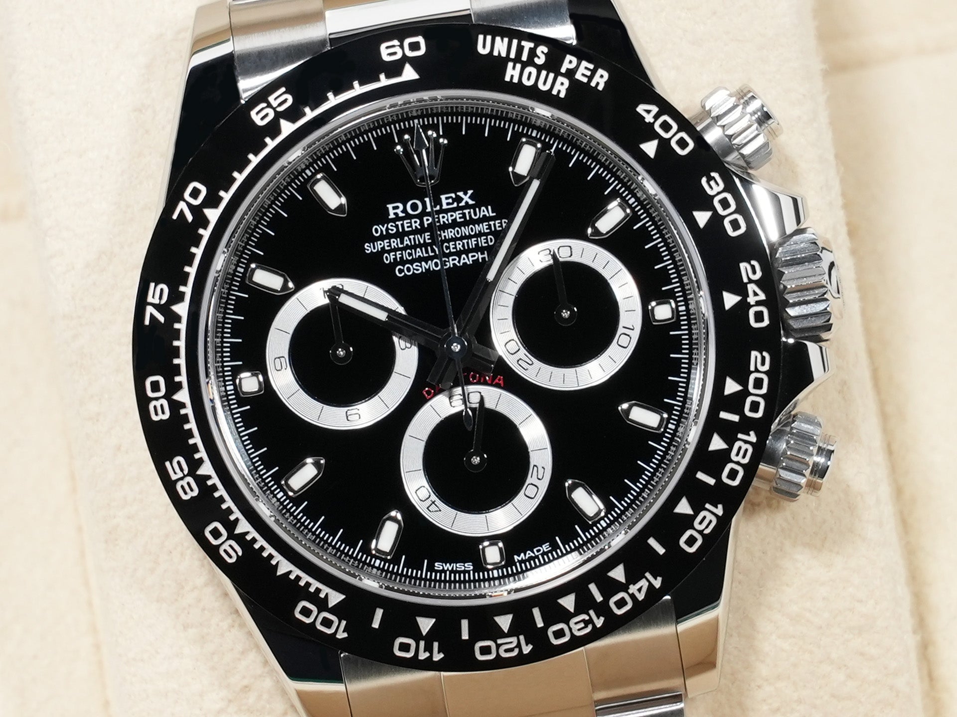 ロレックス デイトナ Ref.116500LN ステンレススチール ブラック文字盤