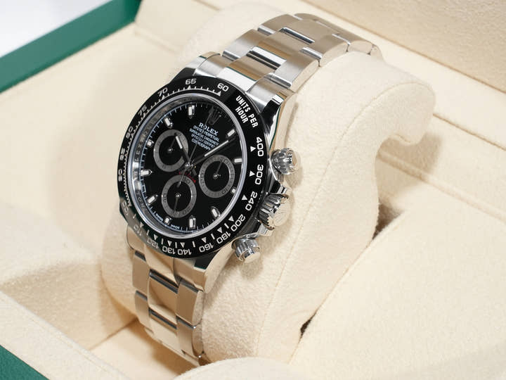 ロレックス デイトナ Ref.116500LN ステンレススチール ブラック文字盤