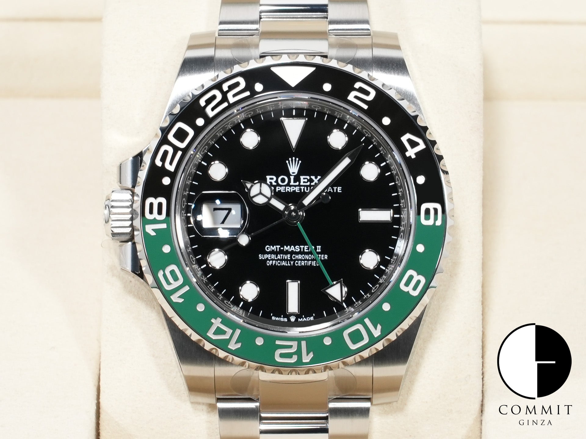 Rolex GMT-Master II Ref. 126720VTNR Stainless Steel Black Dial Oyster Bracelet Unused ngp4e87j