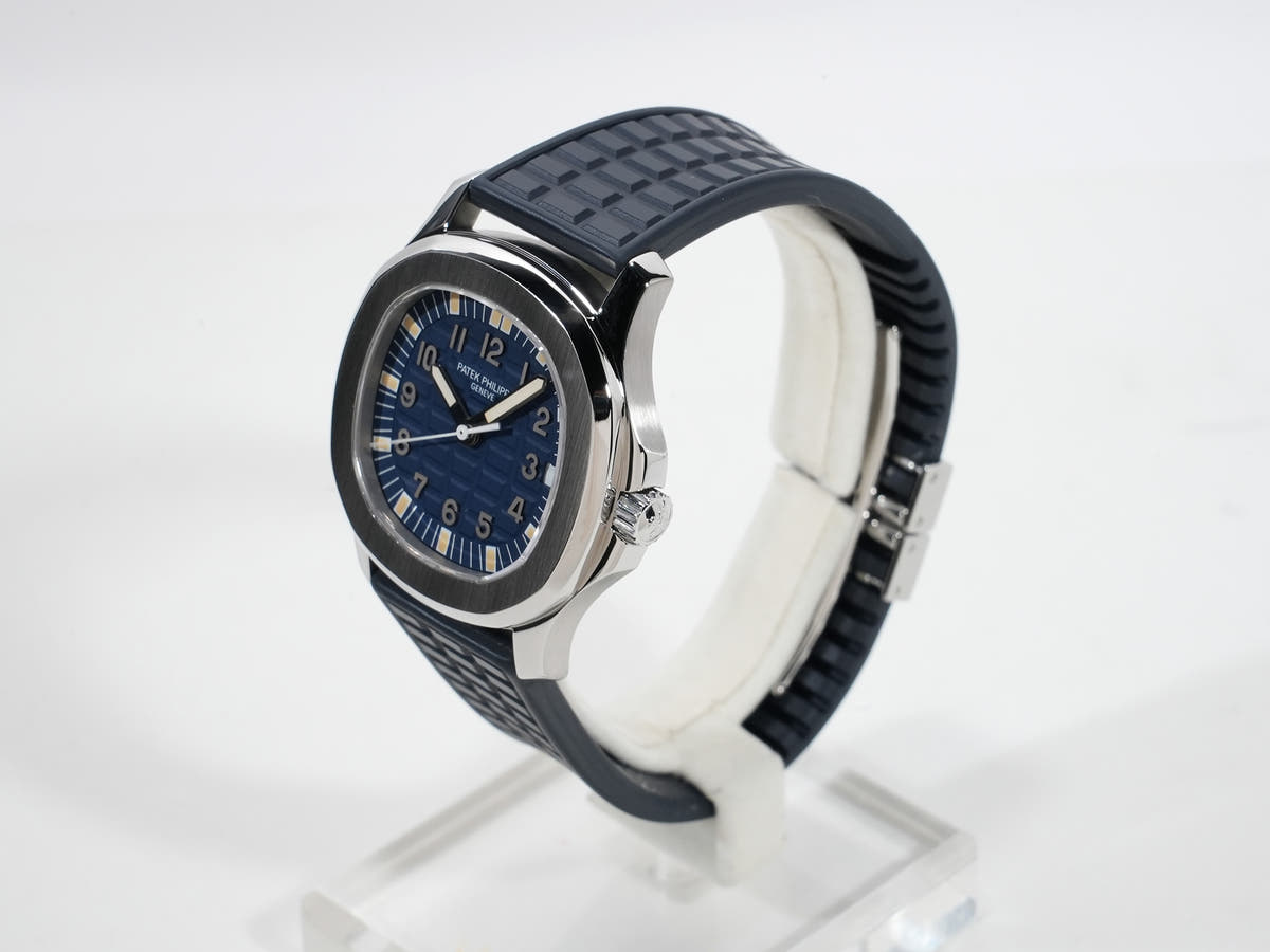 パテックフィリップ アクアノート ミディアム 日本限定 Ref.5066A-010 SS ブルー文字盤 美品 vex4s7u8