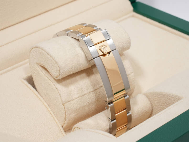 Rolex Explorer 36 Ref. 124273 Stainless Steel/Yellow Gold Black Dial