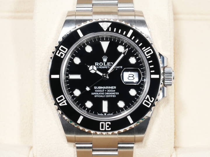 ロレックス サブマリーナー デイト Ref.126610LN ステンレススチール ブラック文字盤