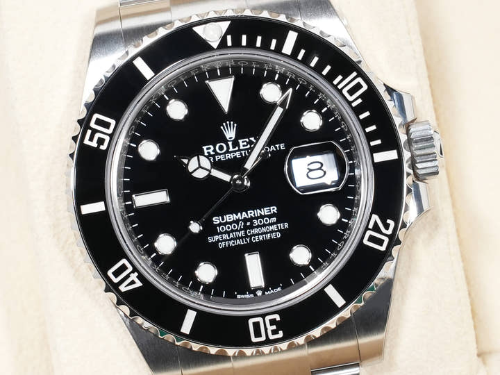 ロレックス サブマリーナー デイト Ref.126610LN ステンレススチール ブラック文字盤