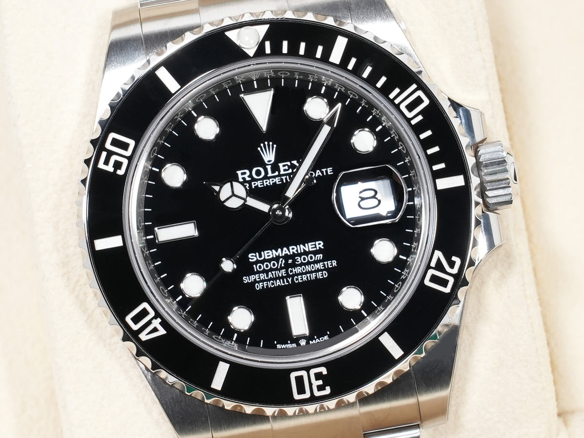 ロレックス サブマリーナー デイト Ref.126610LN SS ブラック文字盤 未使用 symcfbzo