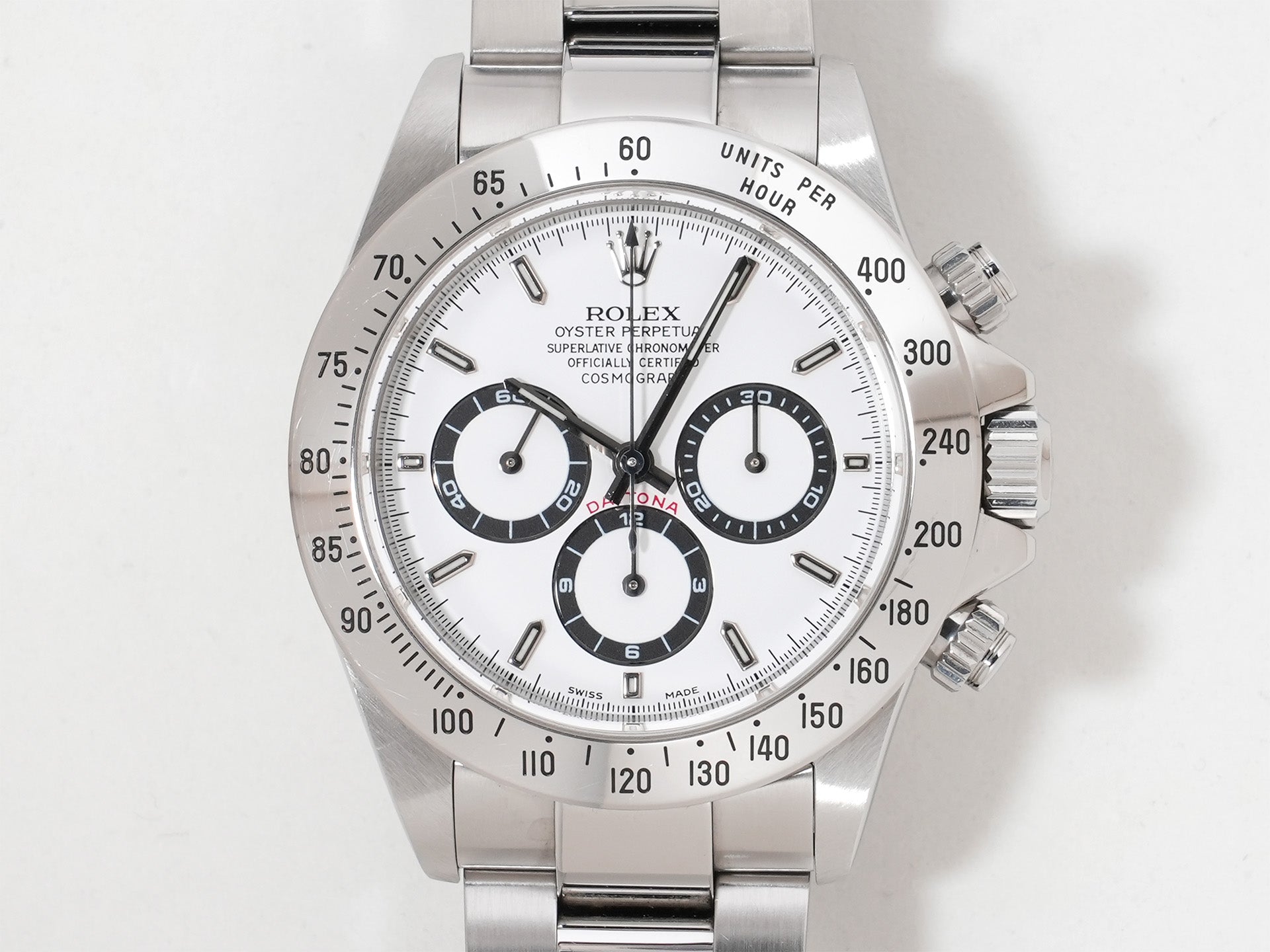 ロレックス デイトナ エルプリメロ Ref.16520 SS ホワイト文字盤 中古 eheqnyyp