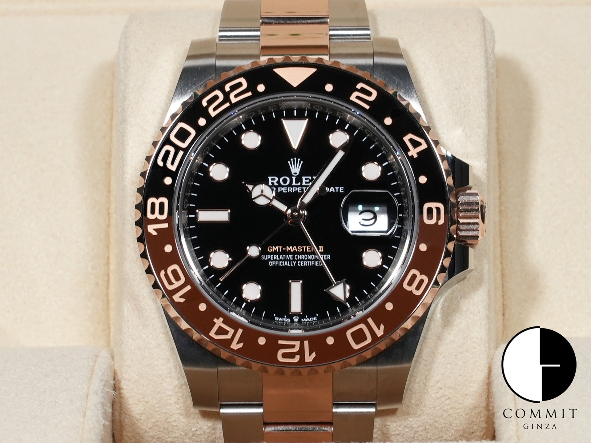 Rolex GMT-Master II Ref. 126711CHNR Stainless Steel/ERG Black Dial Excellent Condition z87mhr8h
