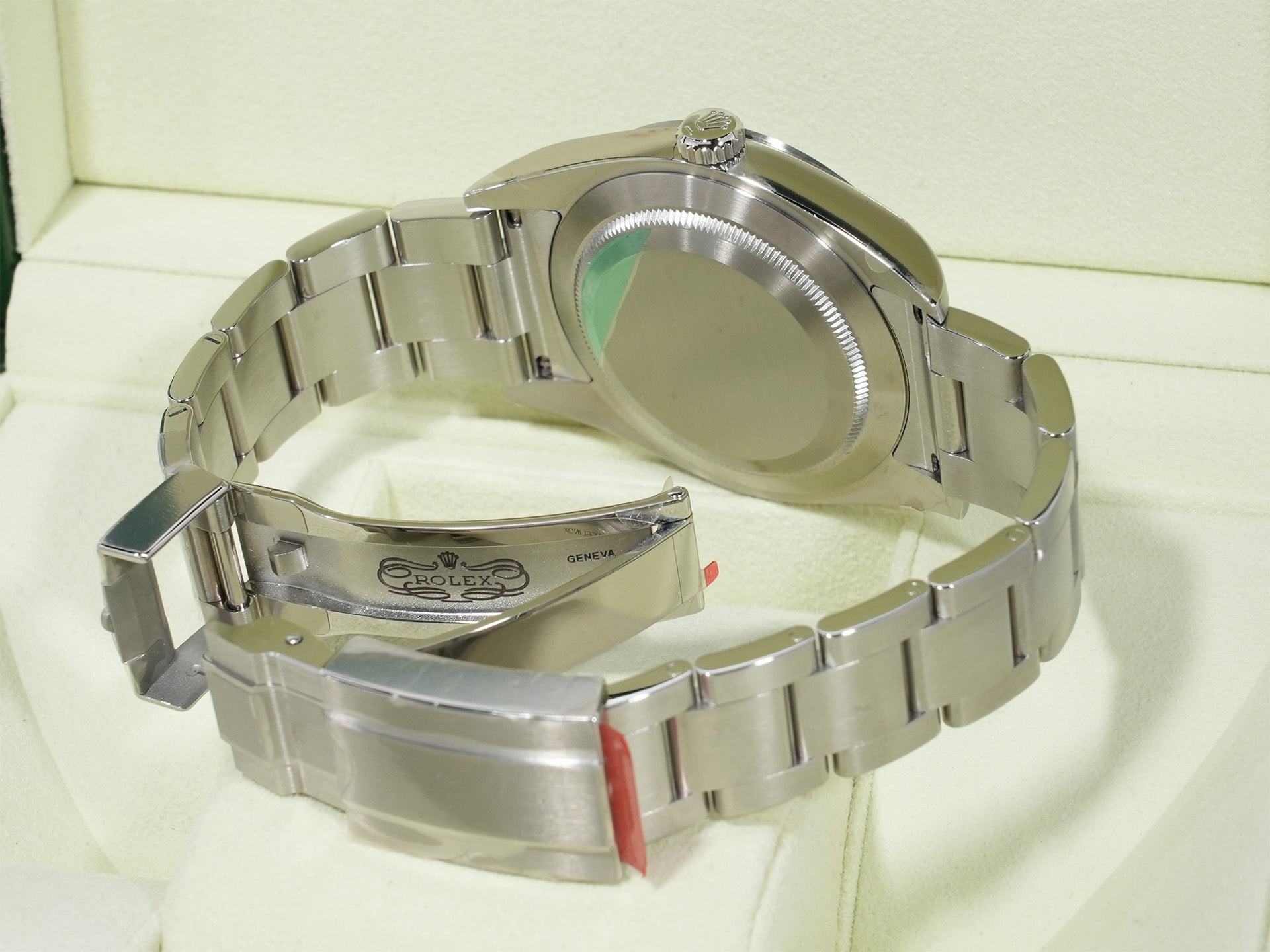 ロレックス エクスプローラーI Ref.214270 SS ブラック文字盤 未使用 bwxbt9ho