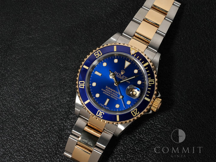 Rolex Submariner Date Ref. 16613 Stainless Steel/Yellow Gold Blue Dial
