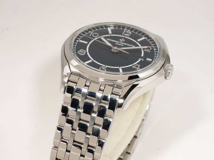 ヴァシュロンコンスタンタン フィフティーシックス オートマティック Ref.4600E/110A-B487 ステンレススチール ブルー文字盤 中古 5no2ejyb