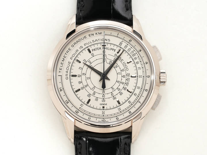パテックフィリップ クロノグラフ Ref.5975G-001 ホワイトゴールド シルバー文字盤