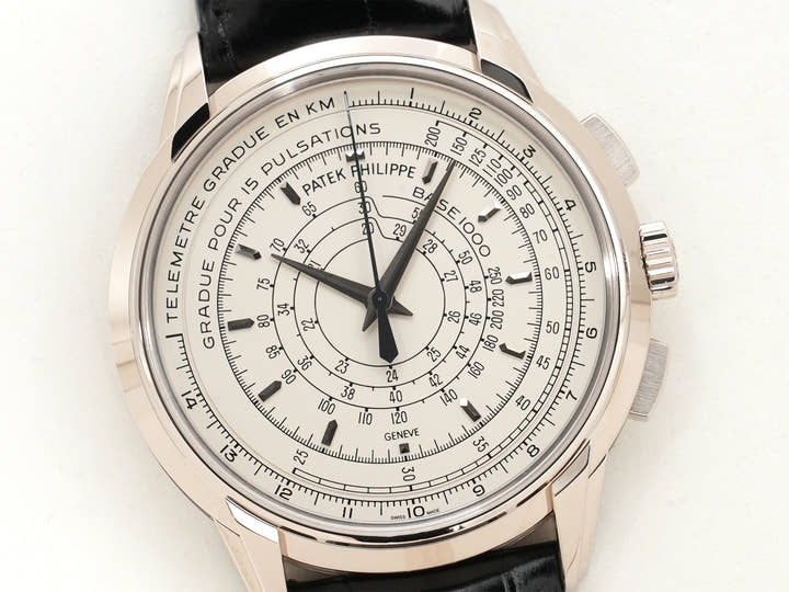 パテックフィリップ クロノグラフ Ref.5975G-001 ホワイトゴールド シルバー文字盤