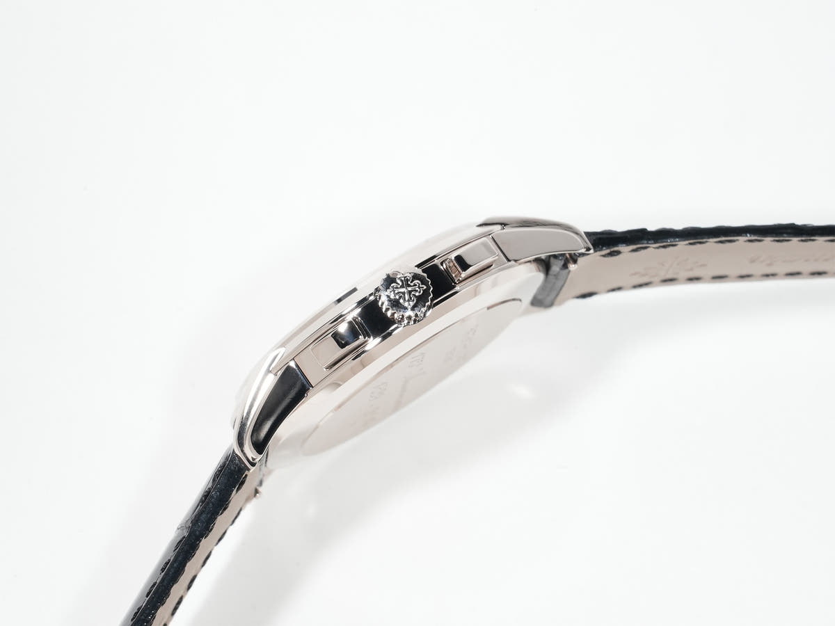 パテックフィリップ クロノグラフ Ref.5975G-001 WG シルバー文字盤 極美品 8qh2p3b3