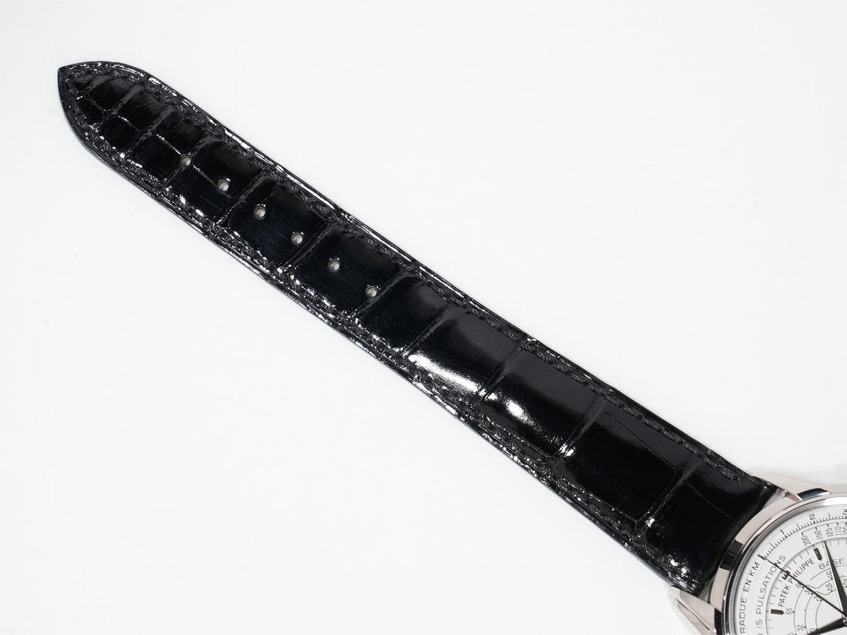 パテックフィリップ クロノグラフ Ref.5975G-001 WG シルバー文字盤 極美品 8qh2p3b3