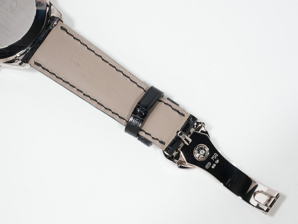 パテックフィリップ クロノグラフ Ref.5975G-001 WG シルバー文字盤 極美品 8qh2p3b3