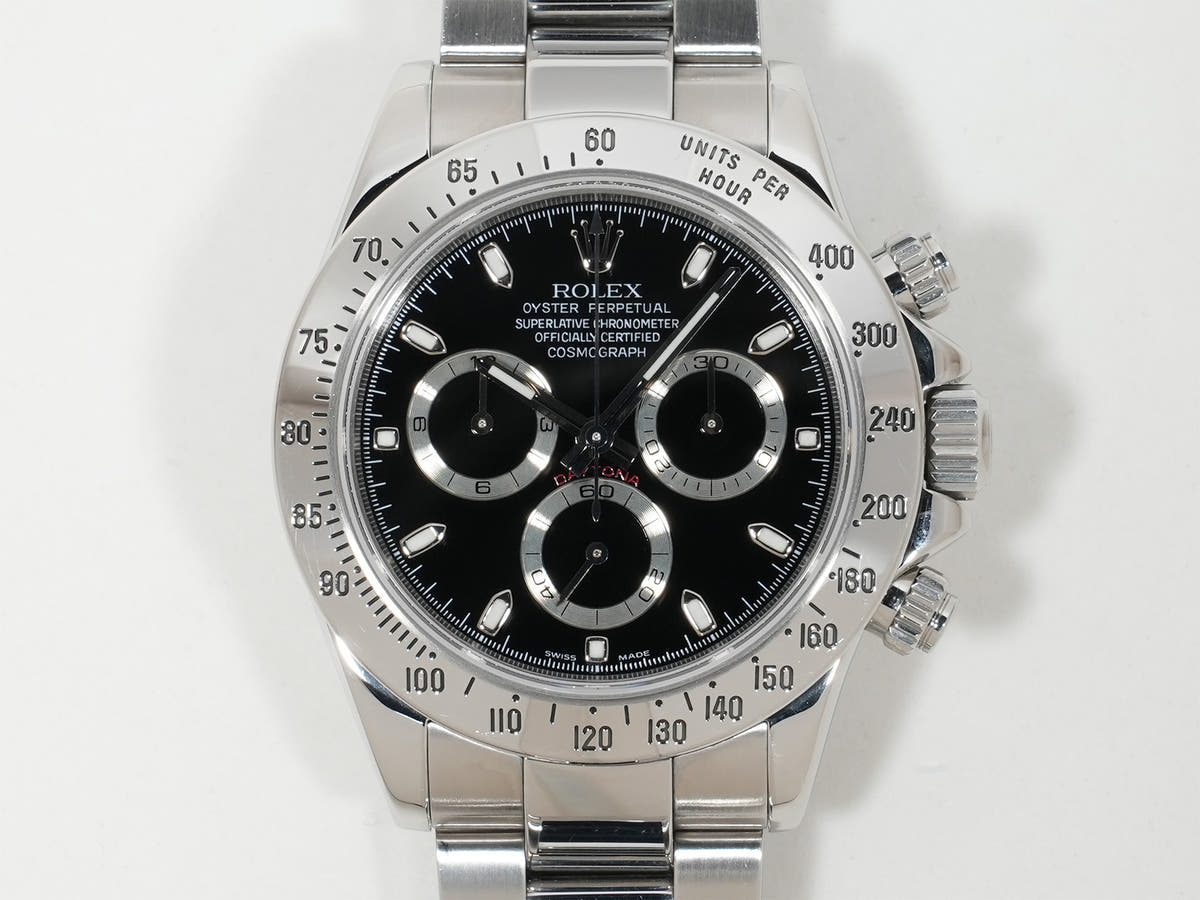 ロレックス デイトナ Ref.116520 SS ブラック文字盤 中古 jbnr6f6y