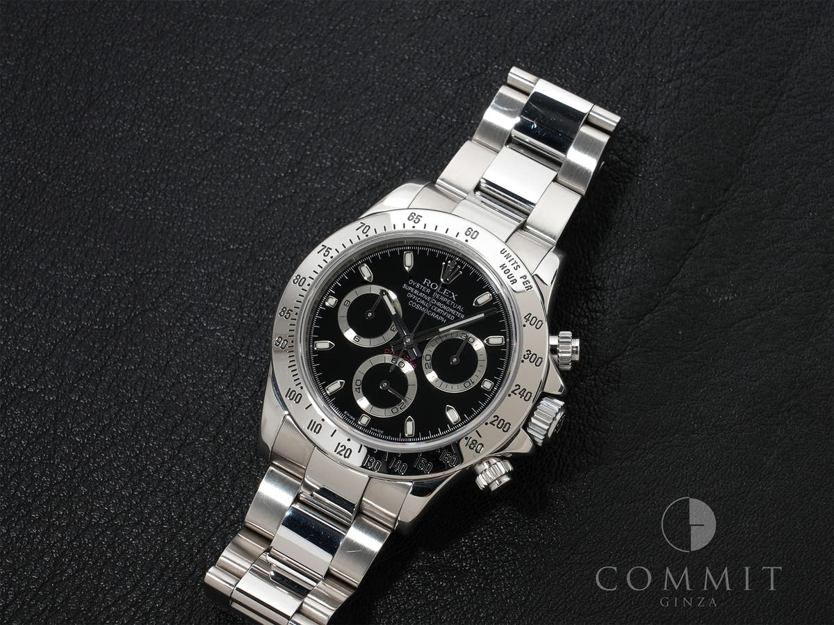 ロレックス デイトナ Ref.116520 SS ブラック文字盤 中古 jbnr6f6y