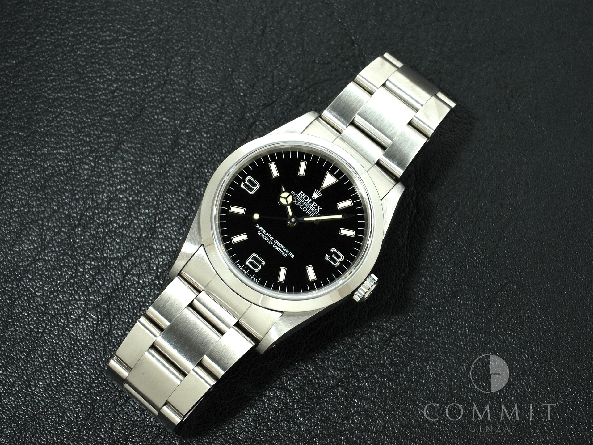 ロレックス エクスプローラーⅠ Ref.14270 SS ブラック文字盤 中古 c35ffhi8