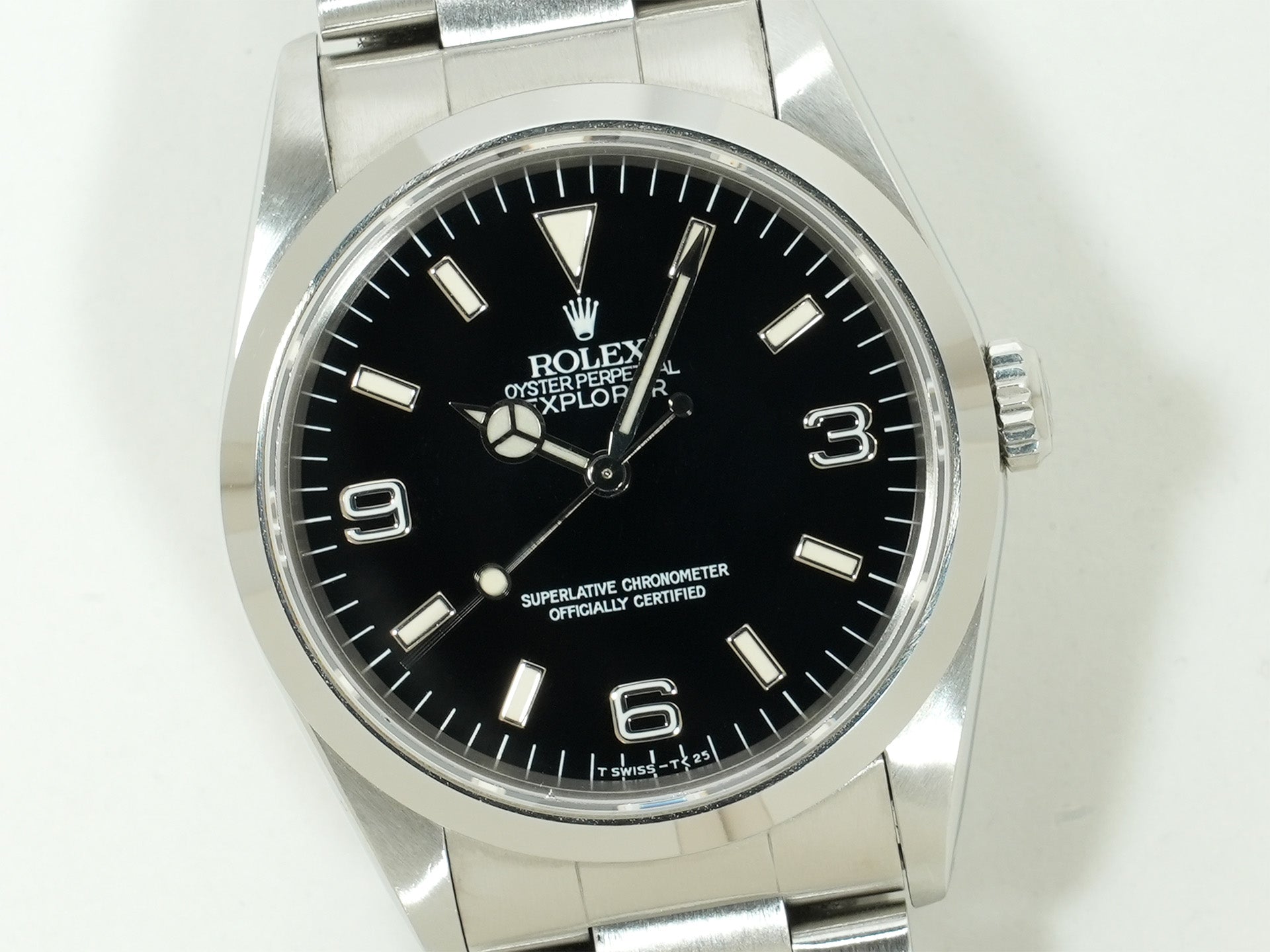 ロレックス エクスプローラーⅠ Ref.14270 SS ブラック文字盤 中古 c2z7eqdp
