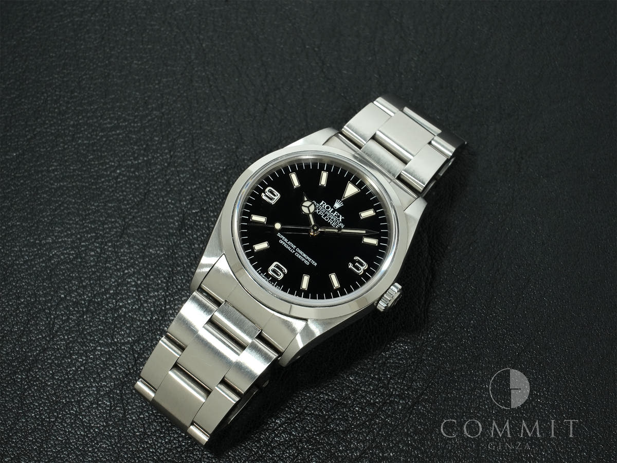 ロレックス エクスプローラーⅠ Ref.14270 SS ブラック文字盤 中古 c2z7eqdp
