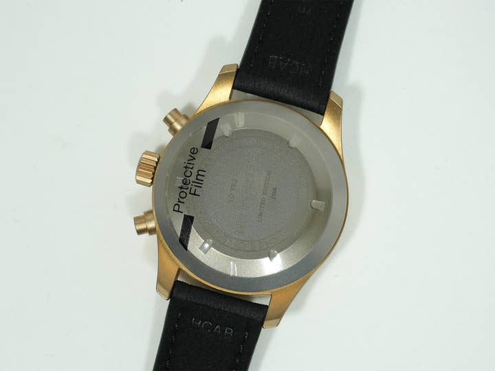IWC パイロット・ウォッチ・クロノグラフ “10イヤーズ・オブ MR PORTER” Ref.IW387907 Bronze ブラック文字盤 未使用 yf9wyvaq